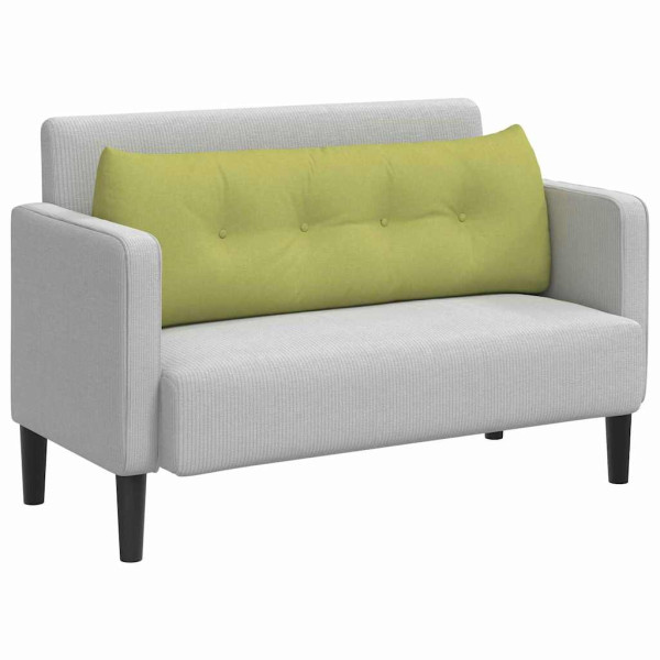 Cojín de Espalda Verde claro 140 x 24 x 50 cm tela M 3