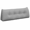 Cojín de Espalda Gris Nube 140 x 24 x 50 cm tela 2