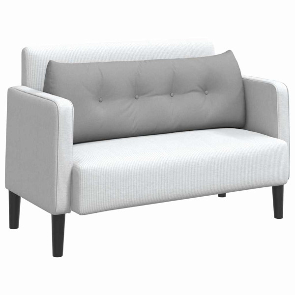 Cojín de Espalda Gris Nube 140 x 24 x 50 cm tela M 3