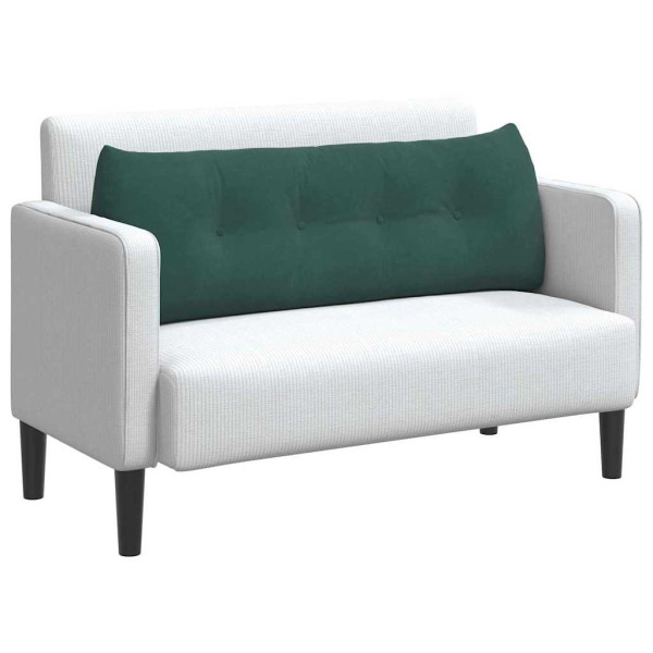 Cojín de Espalda Verde oscuro 140 x 24 x 50 cm Terciopelo M 3