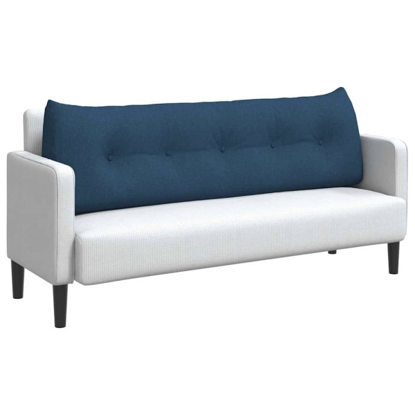 Cojín de Espalda Azul 160 x 24 x 50 cm tela M 3