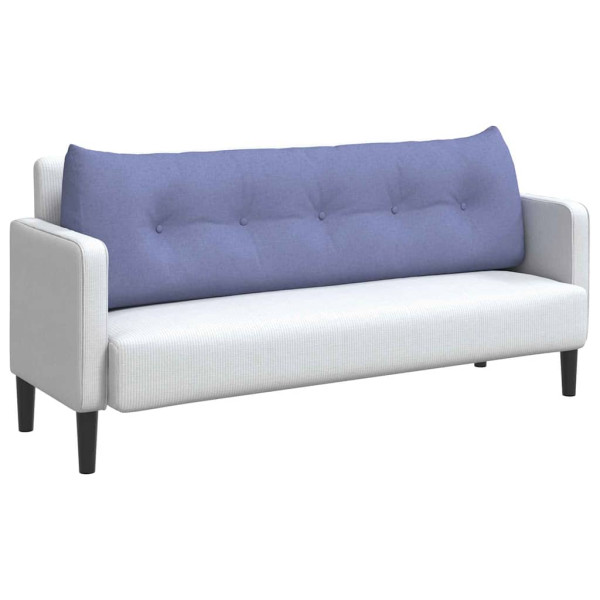 Cojín de Espalda Azul jeans 160 x 24 x 50 cm tela M 3