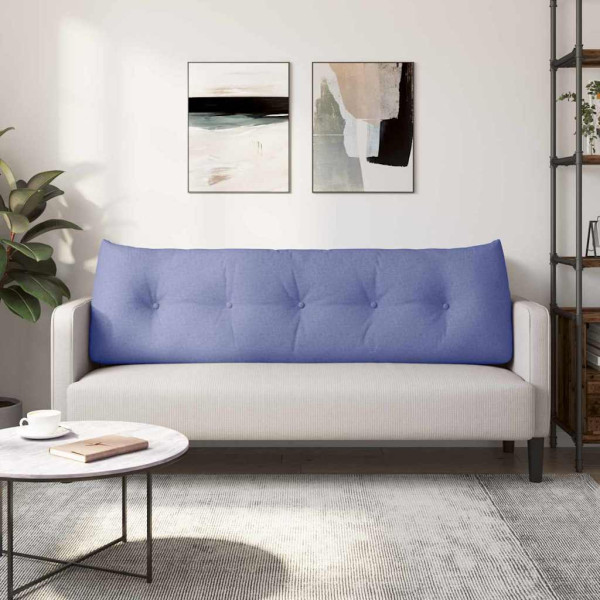 Cojín de Espalda Azul jeans 160 x 24 x 50 cm tela M 4