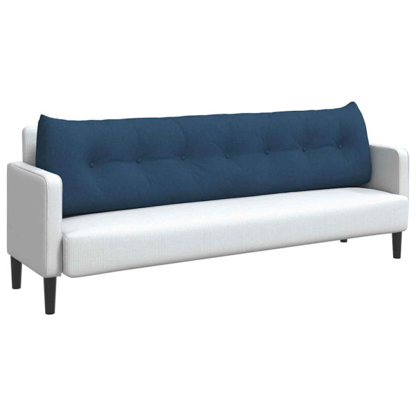 Cojín de Espalda Azul 200 x 24 x 50 cm tela M 3