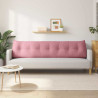Cojín de Espalda Rosa 200 x 24 x 50 cm Terciopelo 4