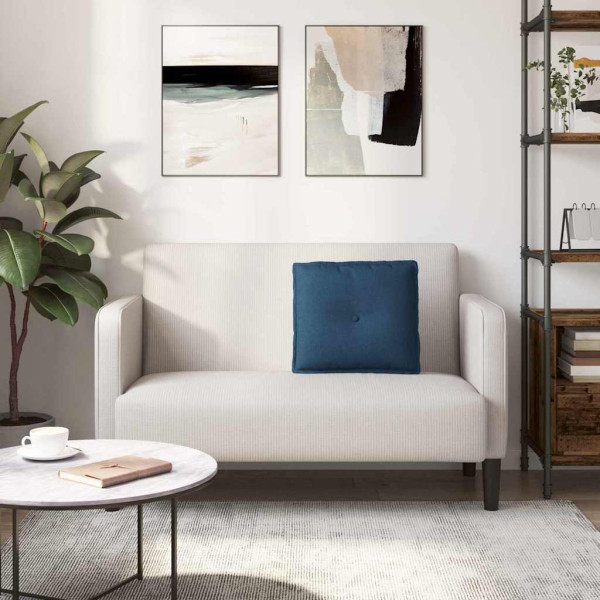 Cojín de Espalda Azul 50 x 19 x 45 cm tela M 4