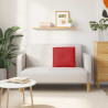 Cojín de Espalda Rojo 50 x 19 x 45 cm tela 4