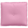 Cojín de Espalda Rosa 50 x 19 x 45 cm tela 5
