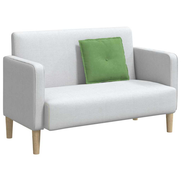 Cojín de Espalda Verde claro 50 x 45 cm Tela de pana M 3