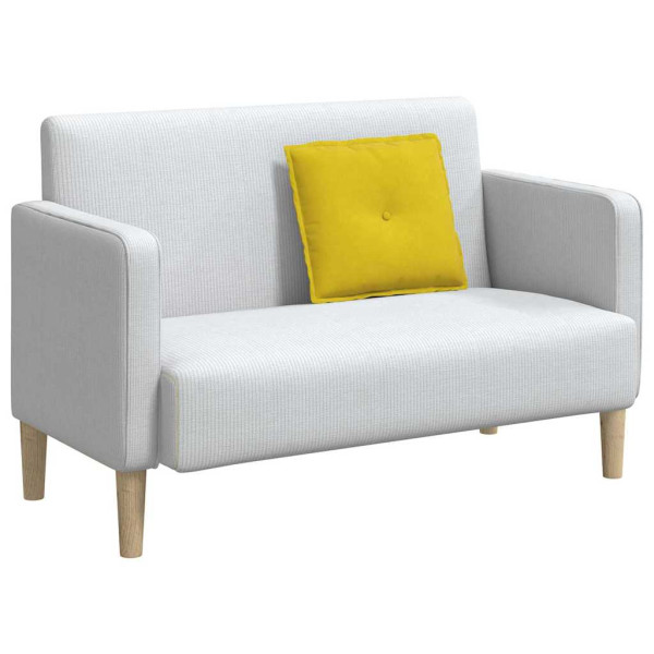 Cojín de Espalda Amarillo 50 x 45 cm Tela de pana M 3