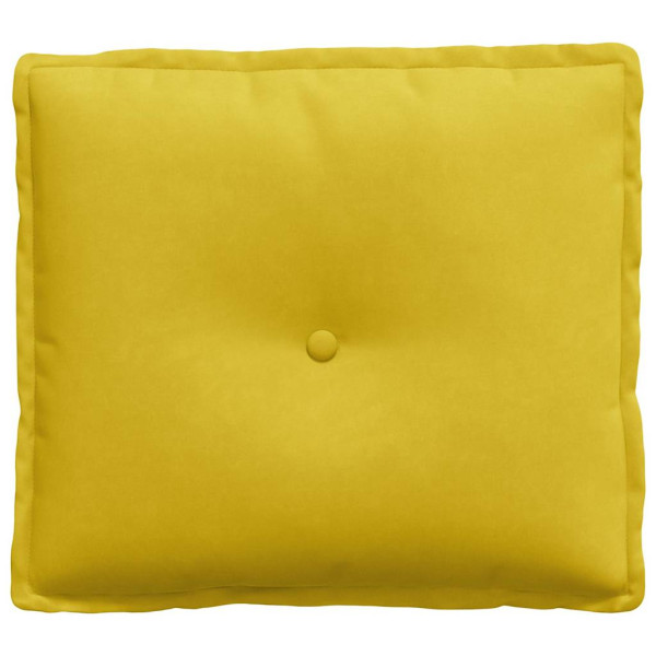 Cojín de Espalda Amarillo 50 x 45 cm Tela de pana M 5