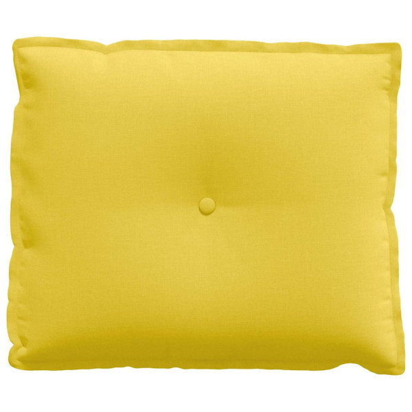 Cojín de Espalda Amarillo Claro 60 x 19 x 50 cm tela M 5