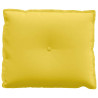 Cojín de Espalda Amarillo Claro 60 x 19 x 50 cm tela 5