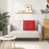Cojín de Espalda Rojo 60 x 19 x 50 cm tela 4