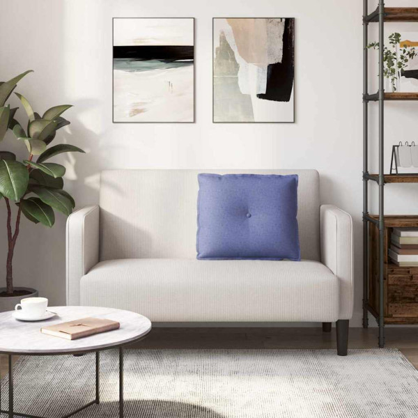 Cojín de Espalda Azul jeans 60 x 19 x 50 cm tela M 4