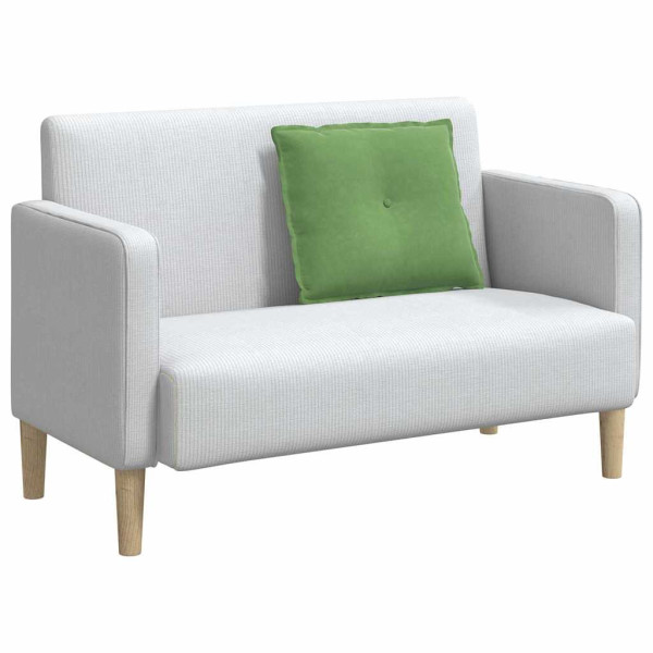 Cojín de Espalda Verde claro 60 x 50 cm Tela de pana M 3