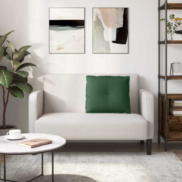 Cojín de Espalda Verde Selva 60 x 50 cm Tela de pana M 4