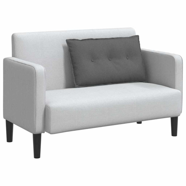 Cojín de Espalda Gris oscuro 80 x 19 x 50 cm tela M 3