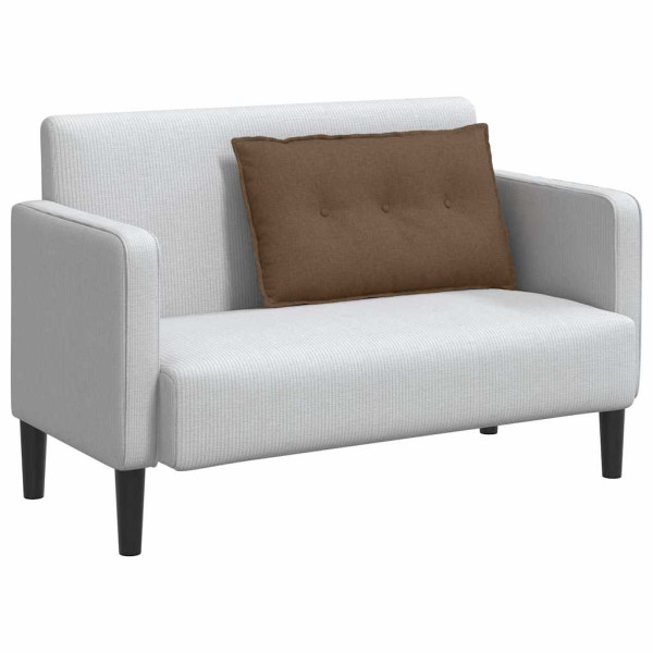 Cojín de Espalda Marrón 80 x 19 x 50 cm tela M 3