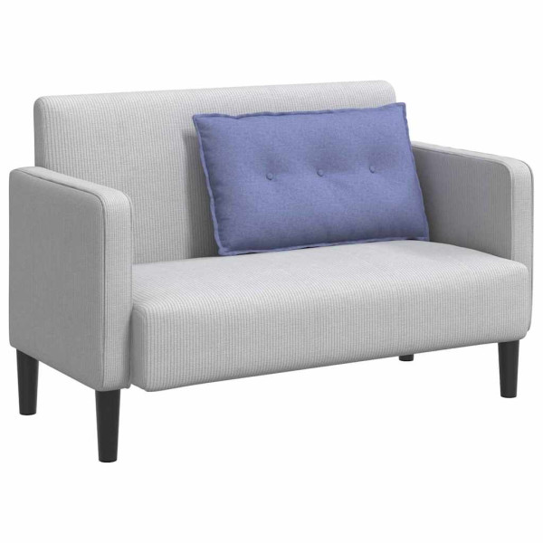 Cojín de Espalda Azul jeans 80 x 19 x 50 cm tela M 3