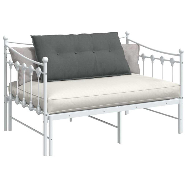 Cojín de Espalda Gris oscuro 100 x 19 x 50 cm tela M 3