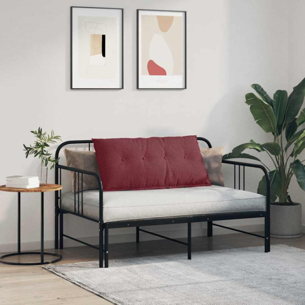 Cojín de Espalda Rojo vino 100 x 19 x 50 cm tela M 4