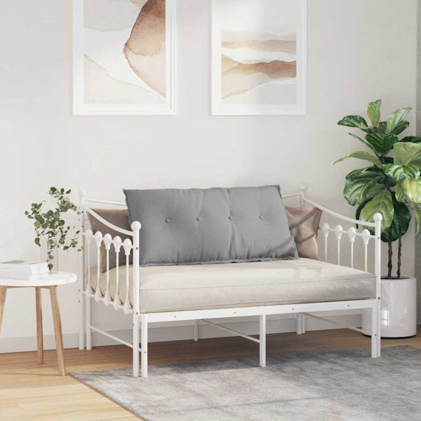 Cojín de Espalda Gris Nube 100 x 19 x 50 cm tela M 4