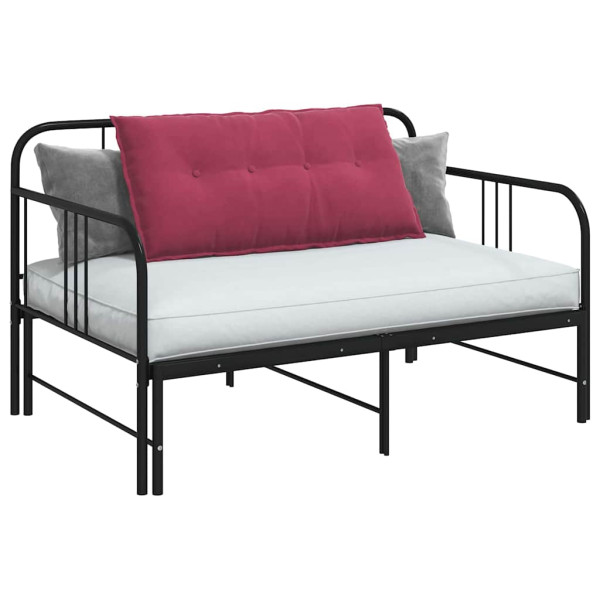 Cojín de Espalda Rojo vino 100 x 50 cm Tela de pana M 3