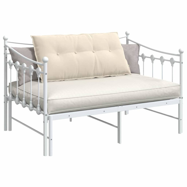 Cojín de Espalda Beige 100 x 50 cm Tela de microfibra M 3