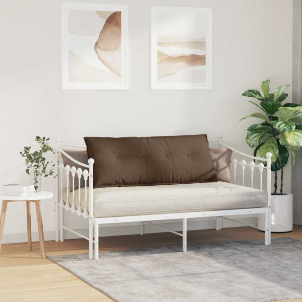 Cojín de Espalda Marrón 120 x 19 x 50 cm tela M 4