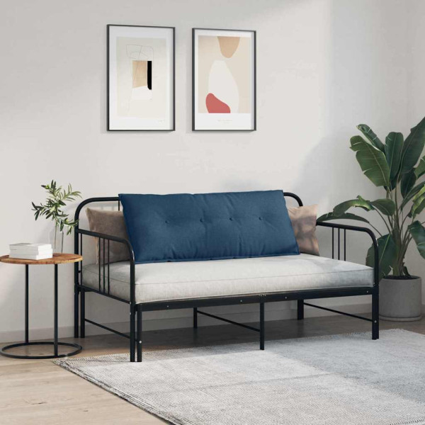 Cojín de Espalda Azul 120 x 19 x 50 cm tela M 4