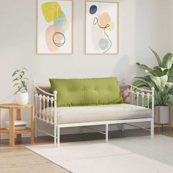 Cojín de Espalda Verde claro 120 x 19 x 50 cm tela M 4