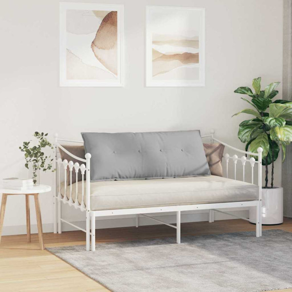 Cojín de Espalda Gris Nube 120 x 19 x 50 cm tela M 4