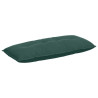 Cojín de Espalda Verde oscuro 120 x 50 cm Tela de pana 2
