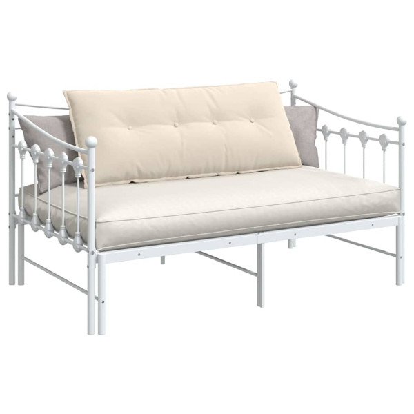 Cojín de Espalda Beige 120 x 50 cm Tela de microfibra M 3