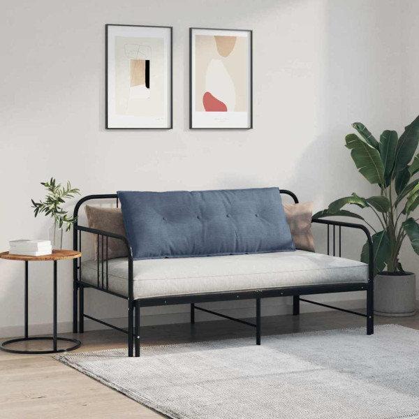 Cojín de Espalda Azul 120 x 50 cm Tela de pana M 4