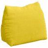Cojín de Espalda Amarillo Claro 45 x 20 x 35 cm tela 2