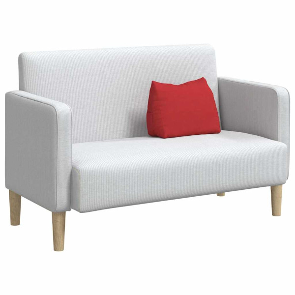 Cojín de Espalda Rojo 45 x 20 x 35 cm tela M 3