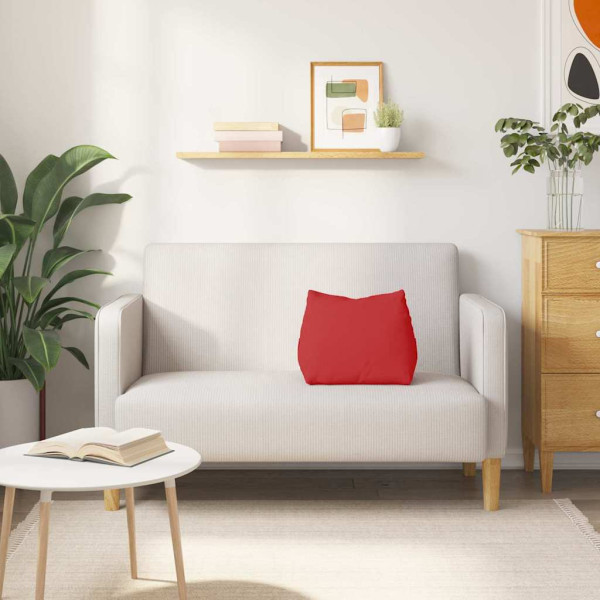 Cojín de Espalda Rojo 45 x 20 x 35 cm tela M 4