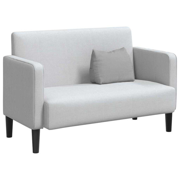 Cojín de Espalda Gris Nube 45 x 20 x 35 cm tela M 3