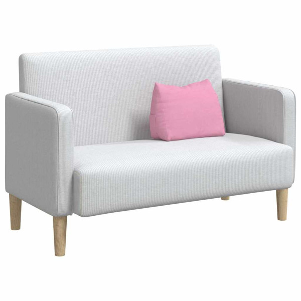 Cojín de Espalda Rosa 45 x 20 x 35 cm tela M 3