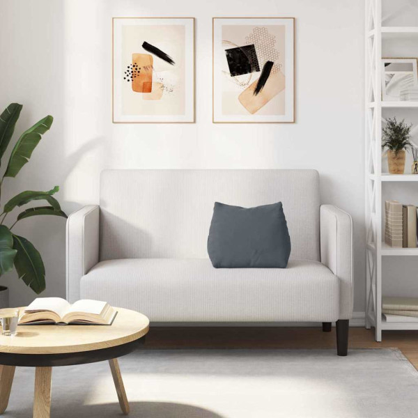 Cojín de Espalda Gris oscuro 45 x 20 x 35 cm Tela de pana M 4