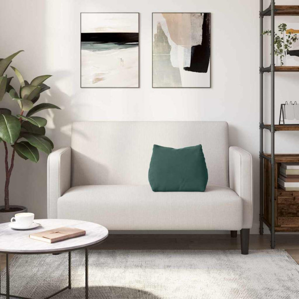 Cojín de Espalda Verde oscuro 45 x 20 x 35 cm Tela de pana M 4