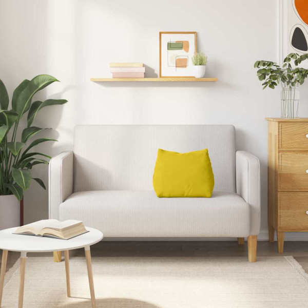 Cojín de Espalda Amarillo 45 x 20 x 35 cm Tela de pana M 4