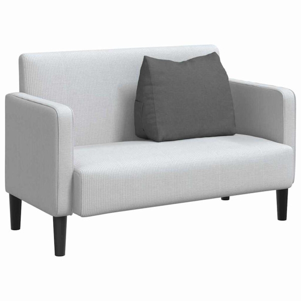 Cojín de Espalda Gris oscuro 60 x 20 x 50 cm tela M 3