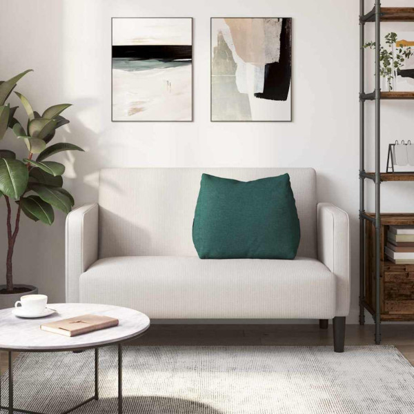 Cojín de Espalda Verde oscuro 60 x 20 x 50 cm tela M 4