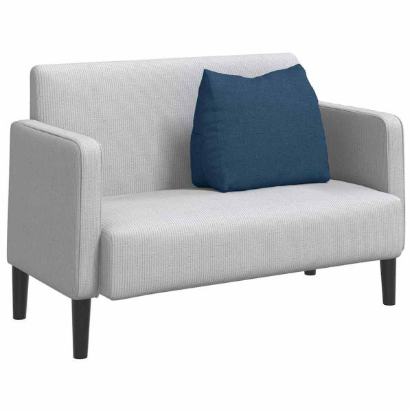 Cojín de Espalda Azul 60 x 20 x 50 cm tela M 3