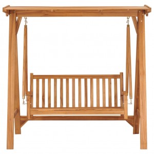 Banco balancín de madera maciza de teca 170 cm H