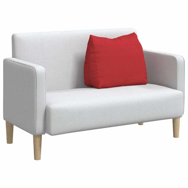 Cojín de Espalda Rojo 60 x 20 x 50 cm tela M 3