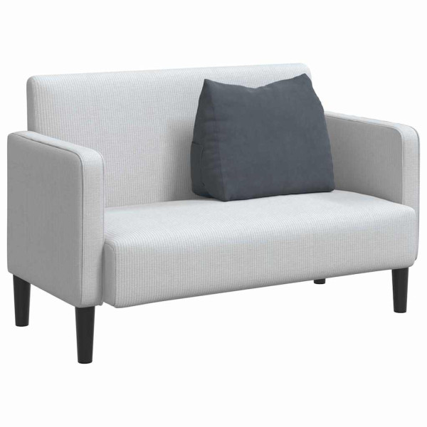 Cojín de Espalda Gris oscuro 60 x 20 x 50 cm Tela de pana M 3